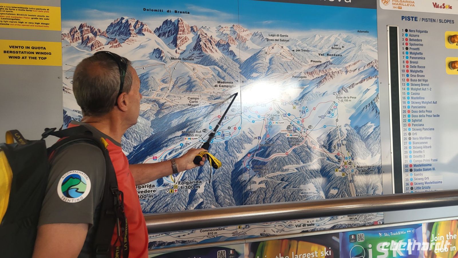 005 – Italien, Trentino, Commezzadura, Wanderung mit Rino