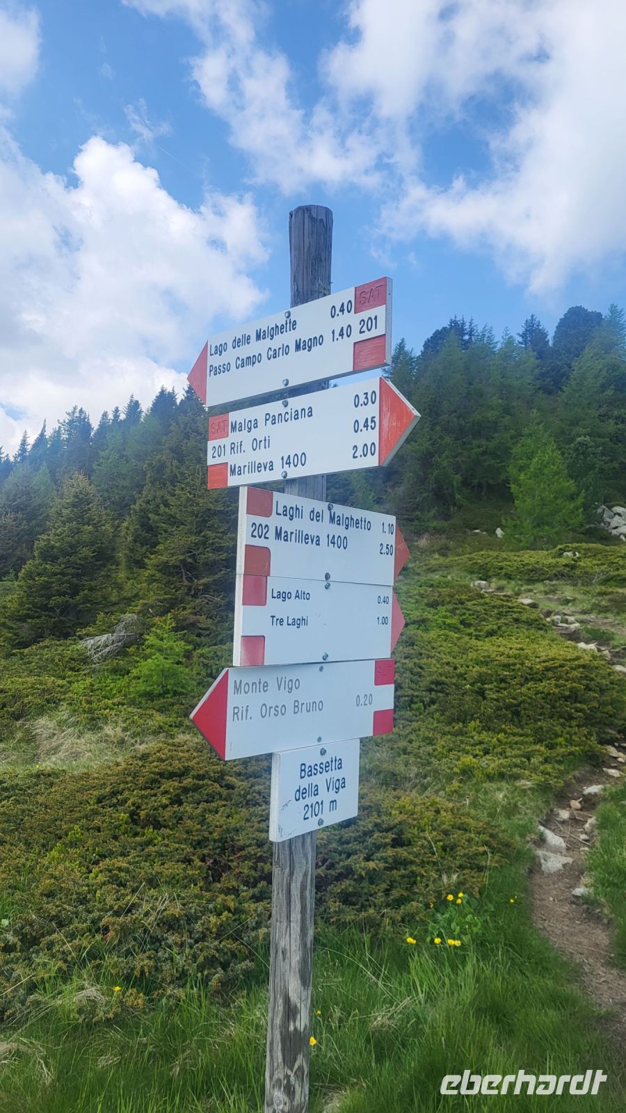 025 – Italien, Trentino, Commezzadura, Wanderung