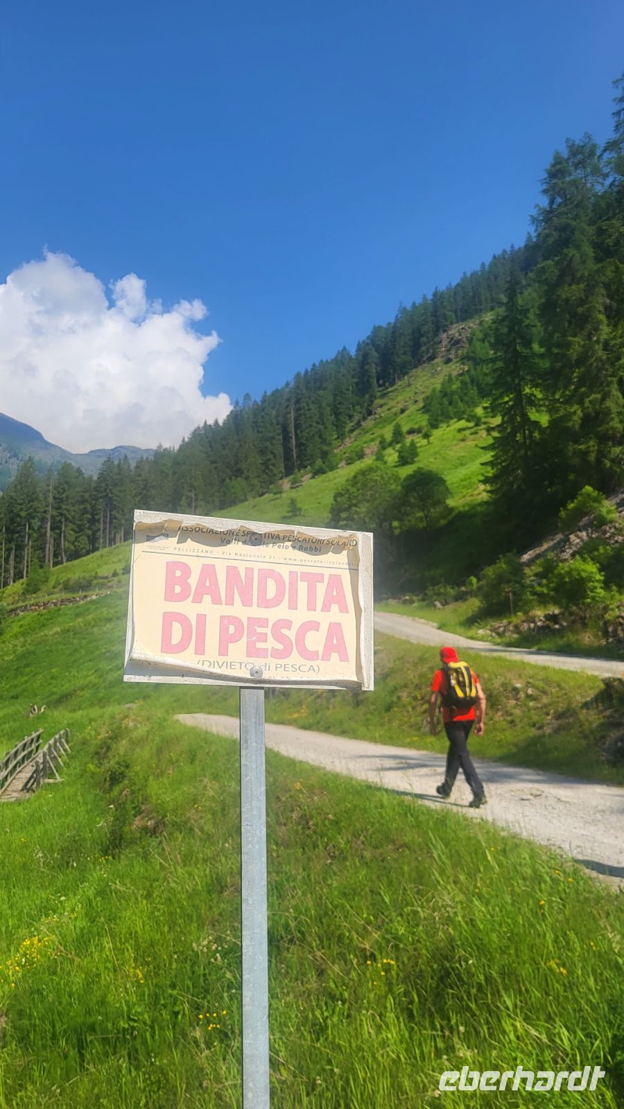 058 – Italien, Trentino, Rabbi Tal, Wanderung