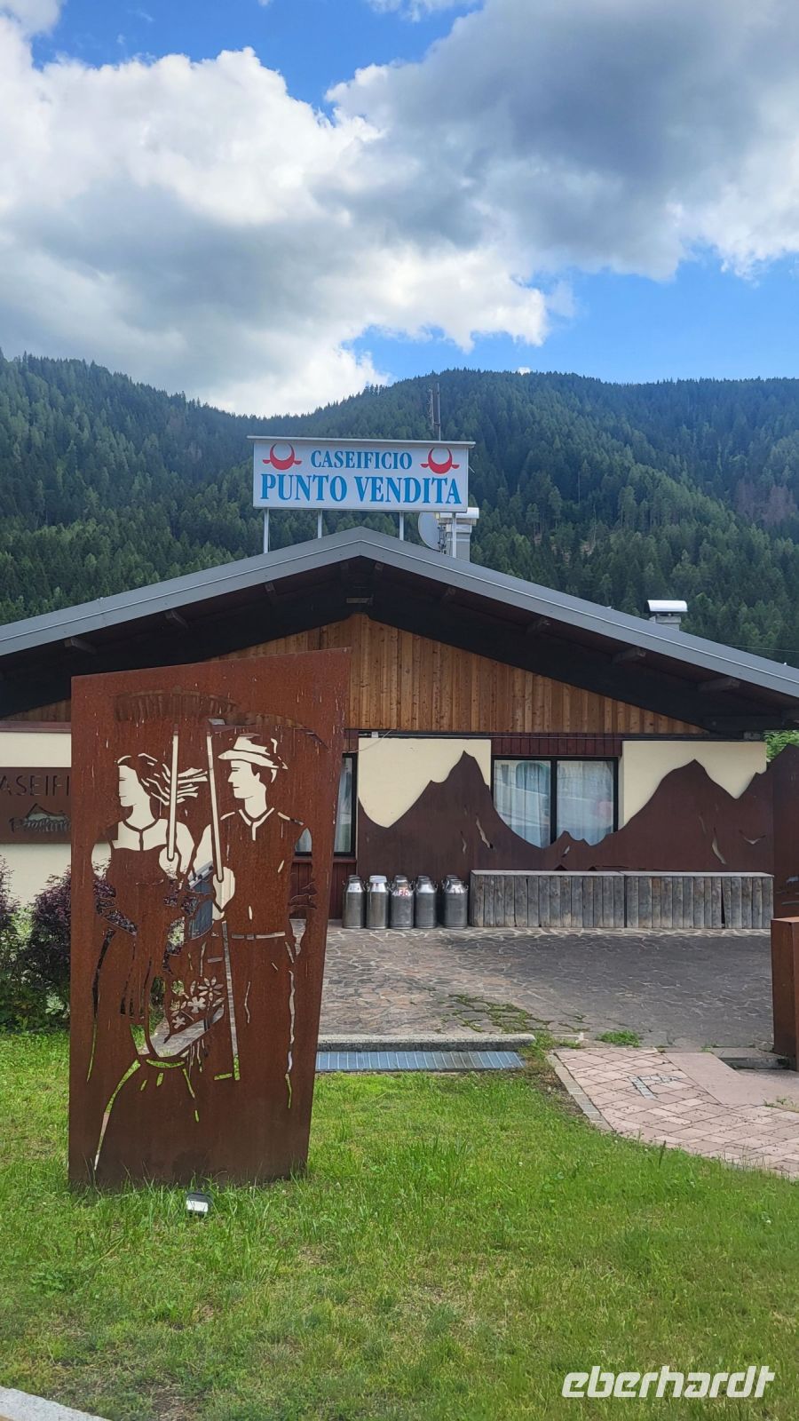 226 – Italien, Trentino, Madonna di Campiglio, Käserei