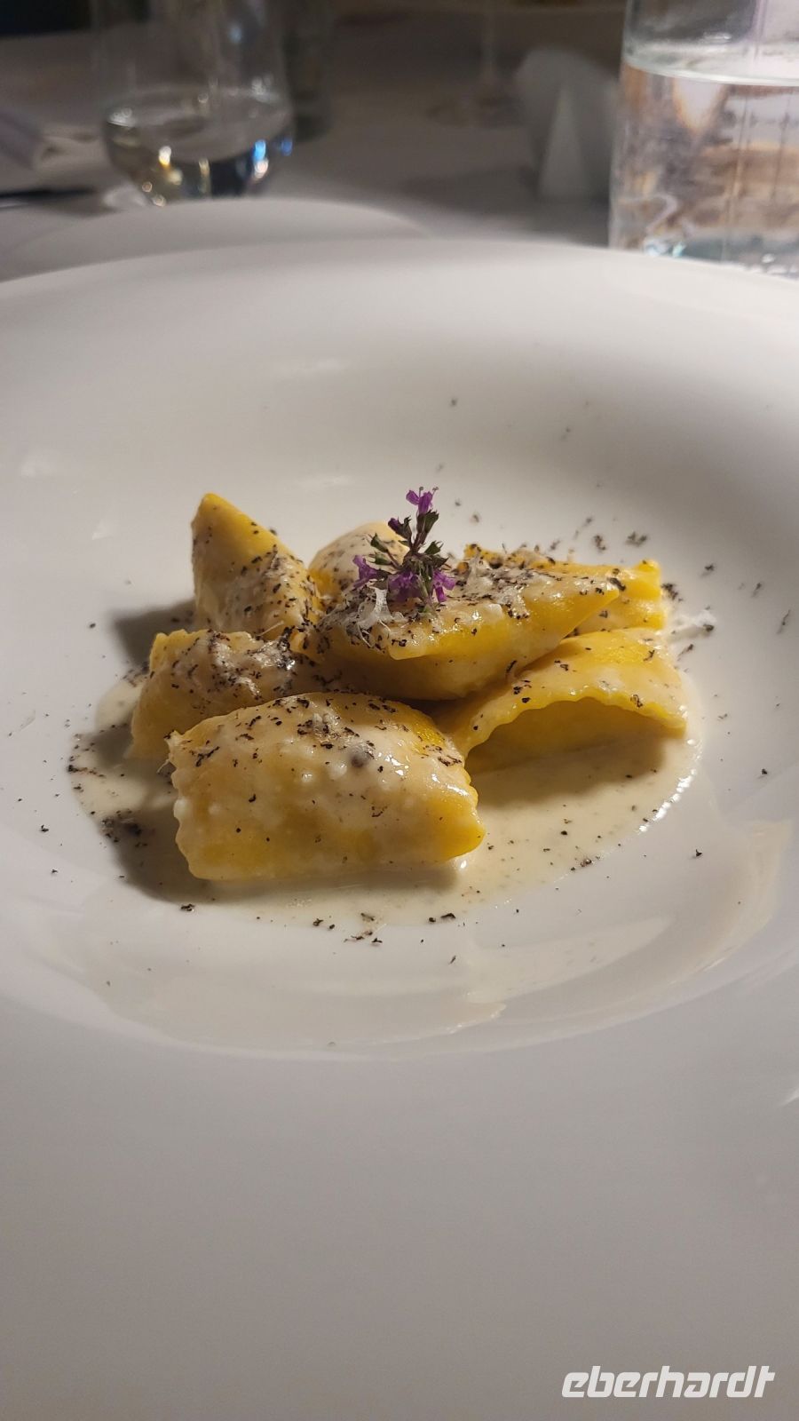 234 – Italien, Trentino, Hotel Tevini, Abendessen