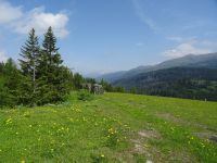 Blick zu den Karnischen Alpen