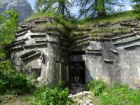 Ehemaliger Bunker aus dem 1. Weltkrieg in der Rotwandwiesen