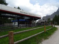 Fahrt mit der Kabinenbahn Rotwand