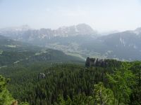 Wanderung zur Croda da Lago-Hütte und Federa-See