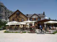 Croda da Lago-Hütte am Federasee