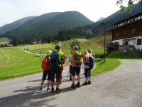Start der Wanderung im Gsieser Tal