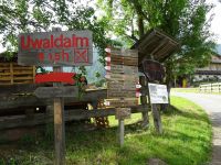 Start der Wanderung im Gsieser Tal zur Uwaldalm