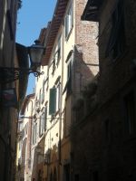 Mittelalterliche Gasse (Lucca)