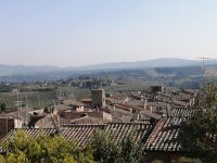 Toskanische Hügellandschaft