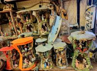 Neapel Weihnachtskrippen in Espressokannen