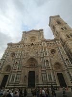 Vorderfassade des Doms in Florenz