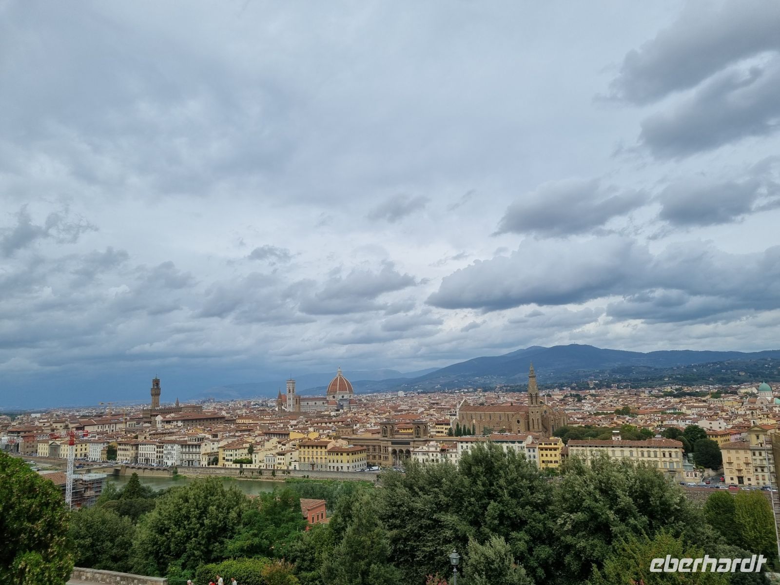 Florenz - Ausblick Piazzale Michelangelo 