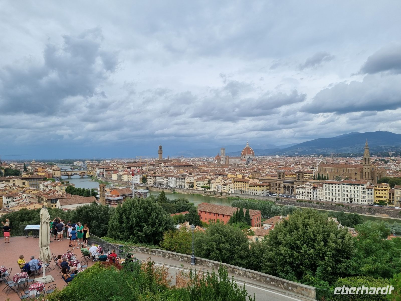 Florenz - Ausblick Piazzale Michelangelo 