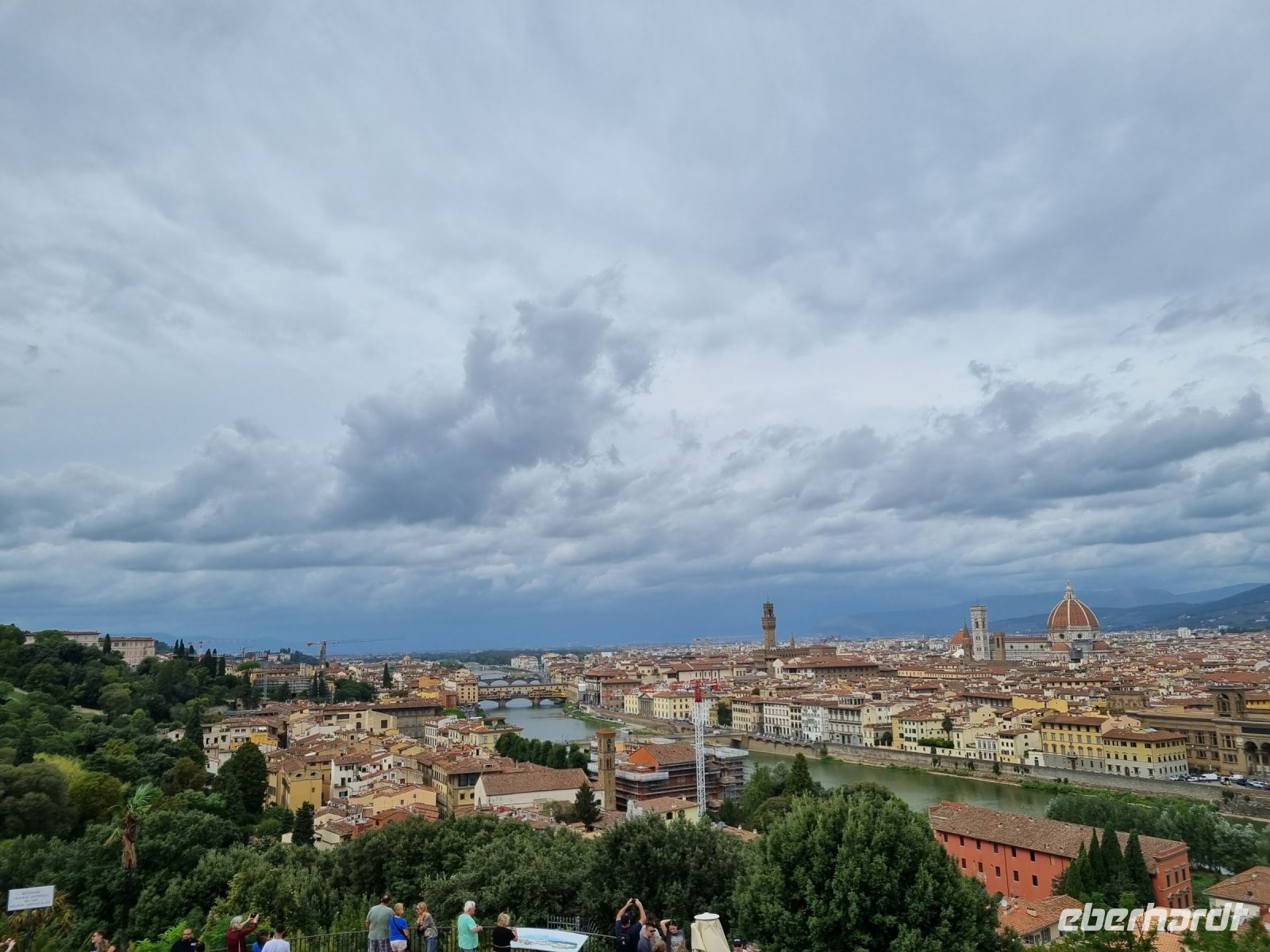 Florenz - Ausblick Piazzale Michelangelo 