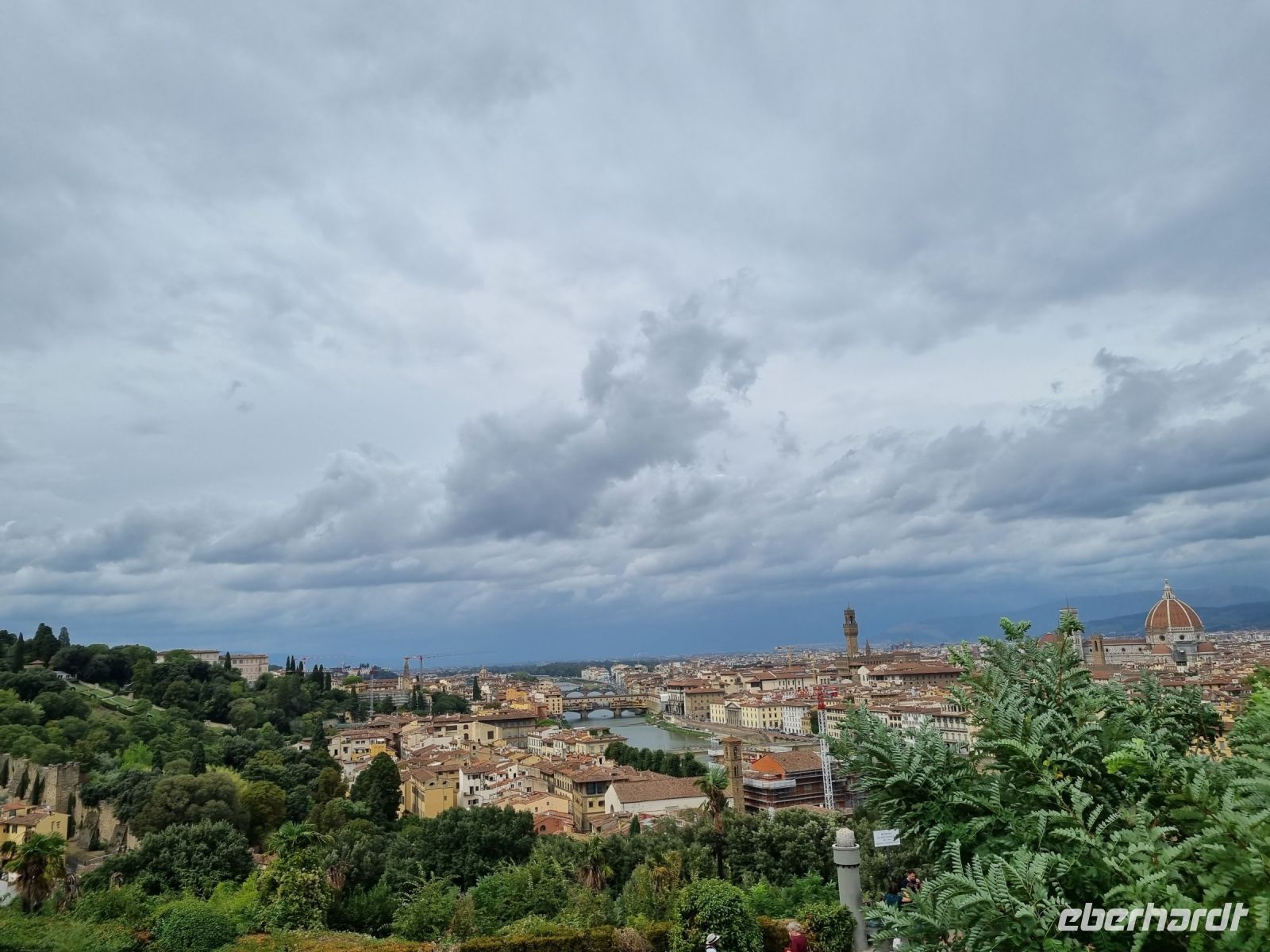 Florenz - Ausblick Piazzale Michelangelo 