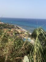 Blick aus unserer Hotelanlage