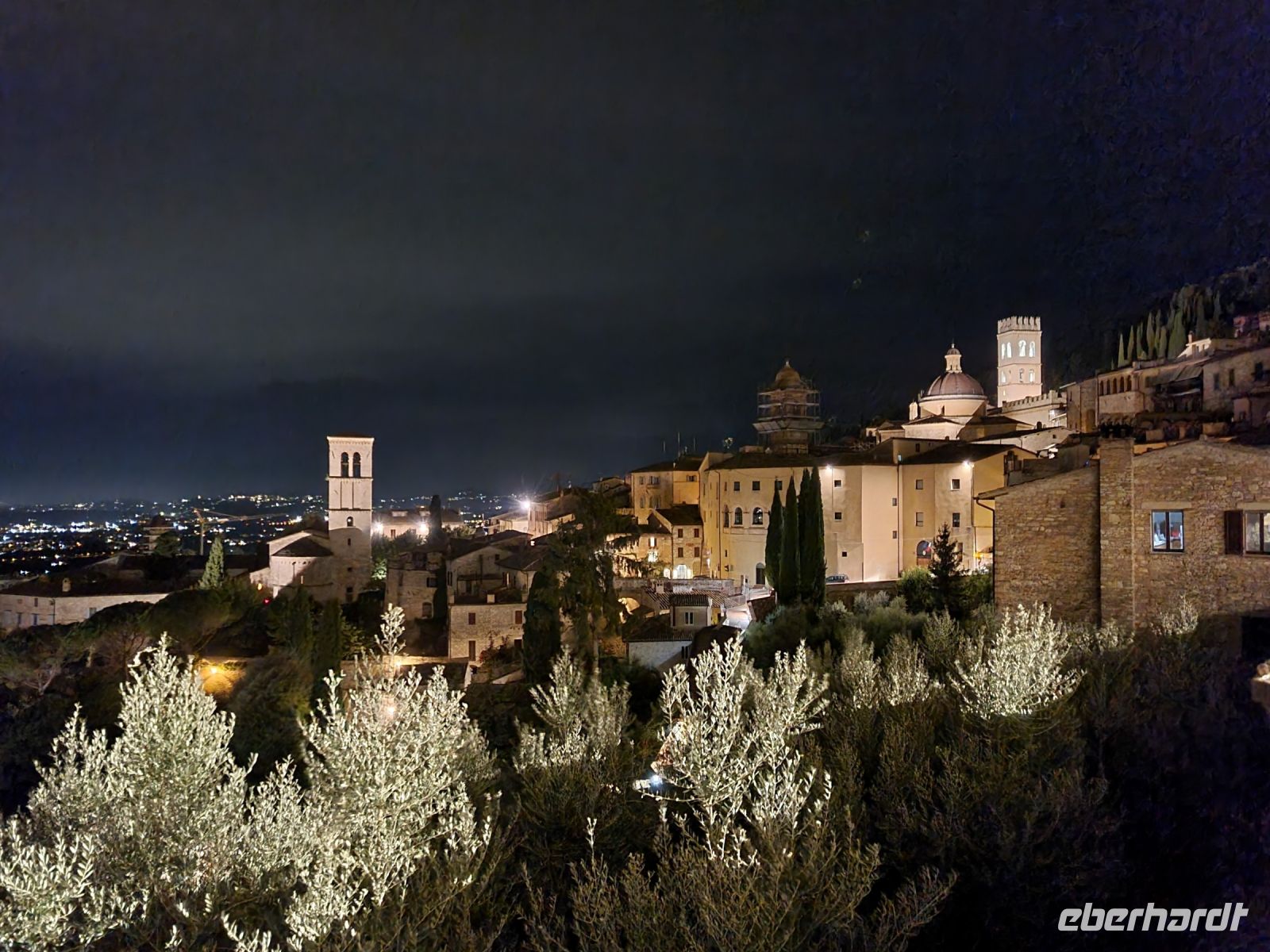 Abendstimmung in Assisi...