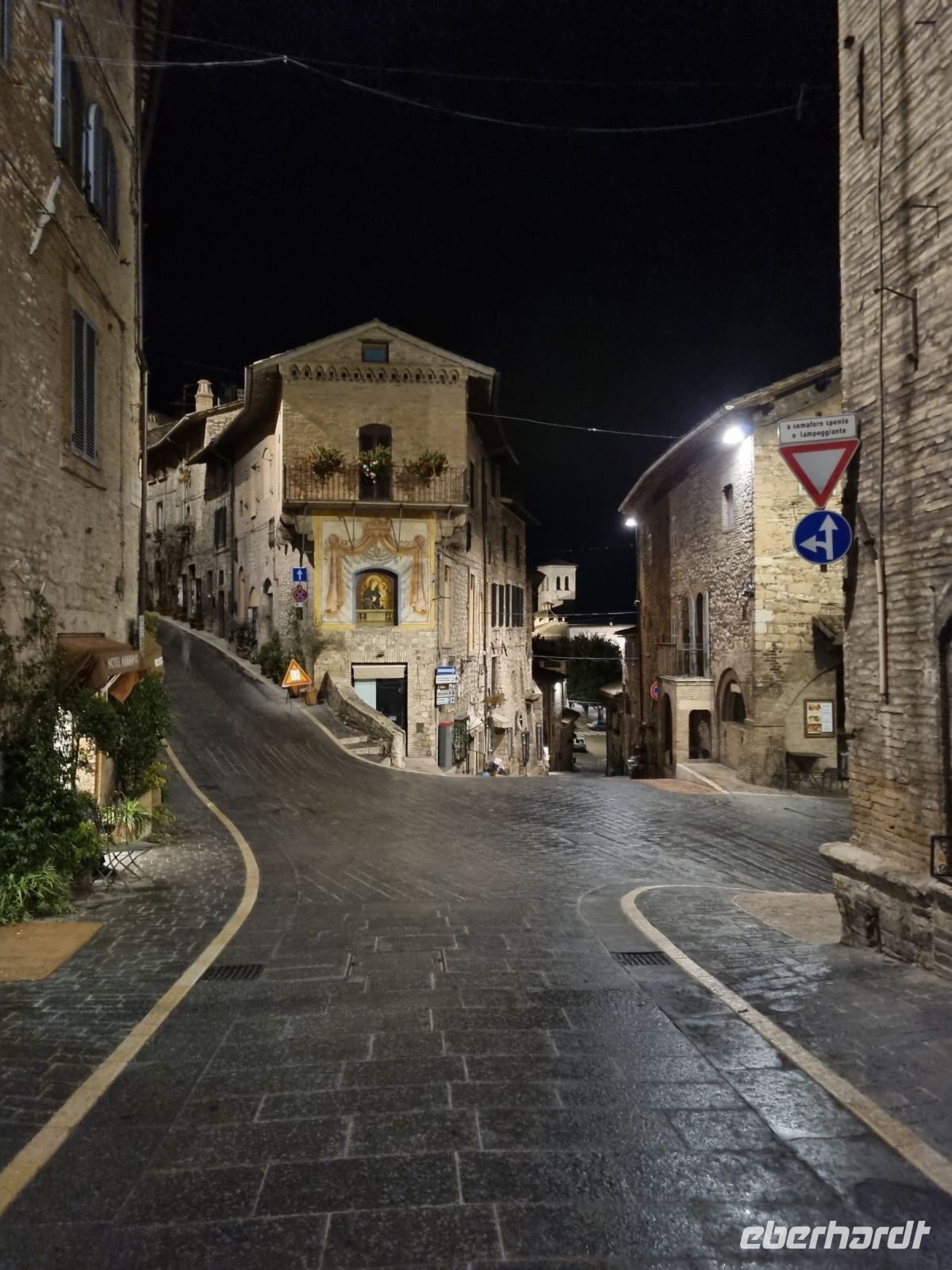 Abendstimmung in Assisi...