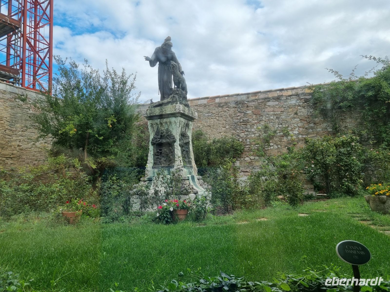 Assisi - Basilika Santa Maria degli Angeli (Rosengarten)