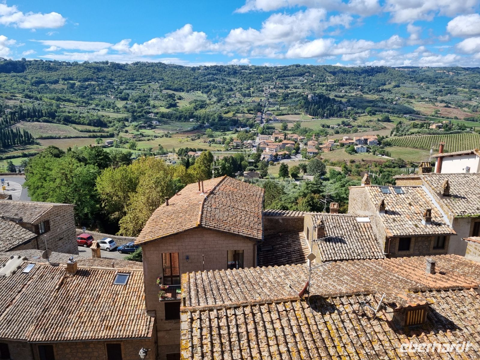 Orvieto - Ausblick vom Palazzo Monaldeschi