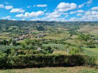 Orvieto - Blick in die Region Umbrien...