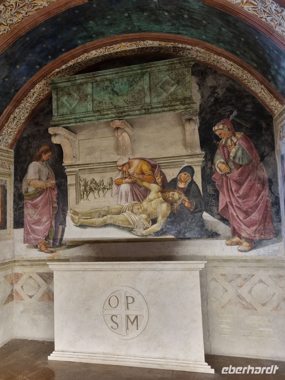 Orvieto - Dom (Cattedrale di Santa Maria Assunta - Grab von Monaldeschi in der Kapelle San Brizio)