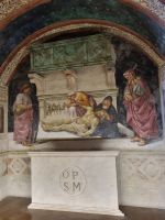 Orvieto - Dom (Cattedrale di Santa Maria Assunta - Grab von Monaldeschi in der Kapelle San Brizio)