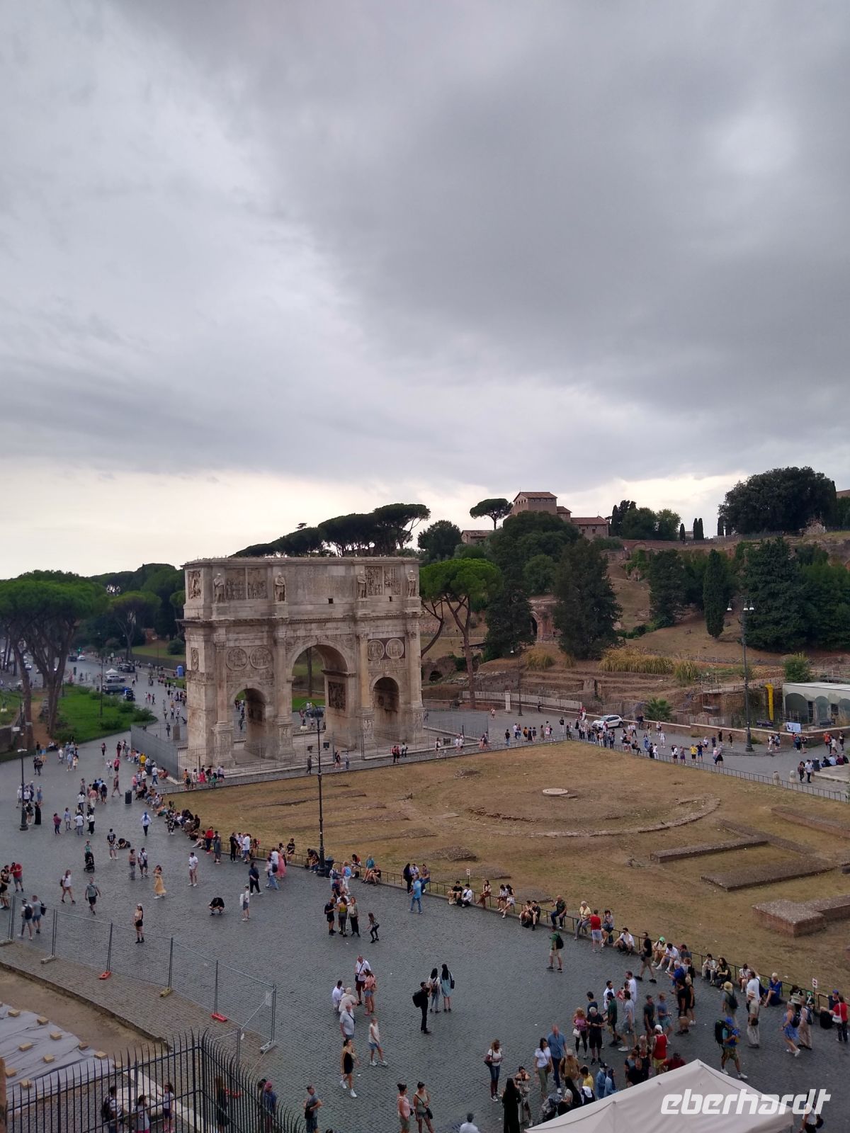 Blick auf Konstantinbogen