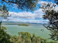 Trasimenischer See - Isola Maggiore mit Blick zur Insel Minore