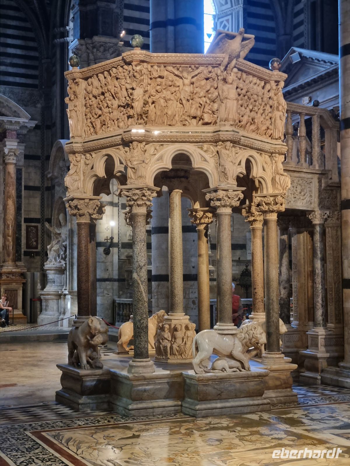 Siena - Dom Santa Maria Assunta (Kanzel von Nicola Pisano)
