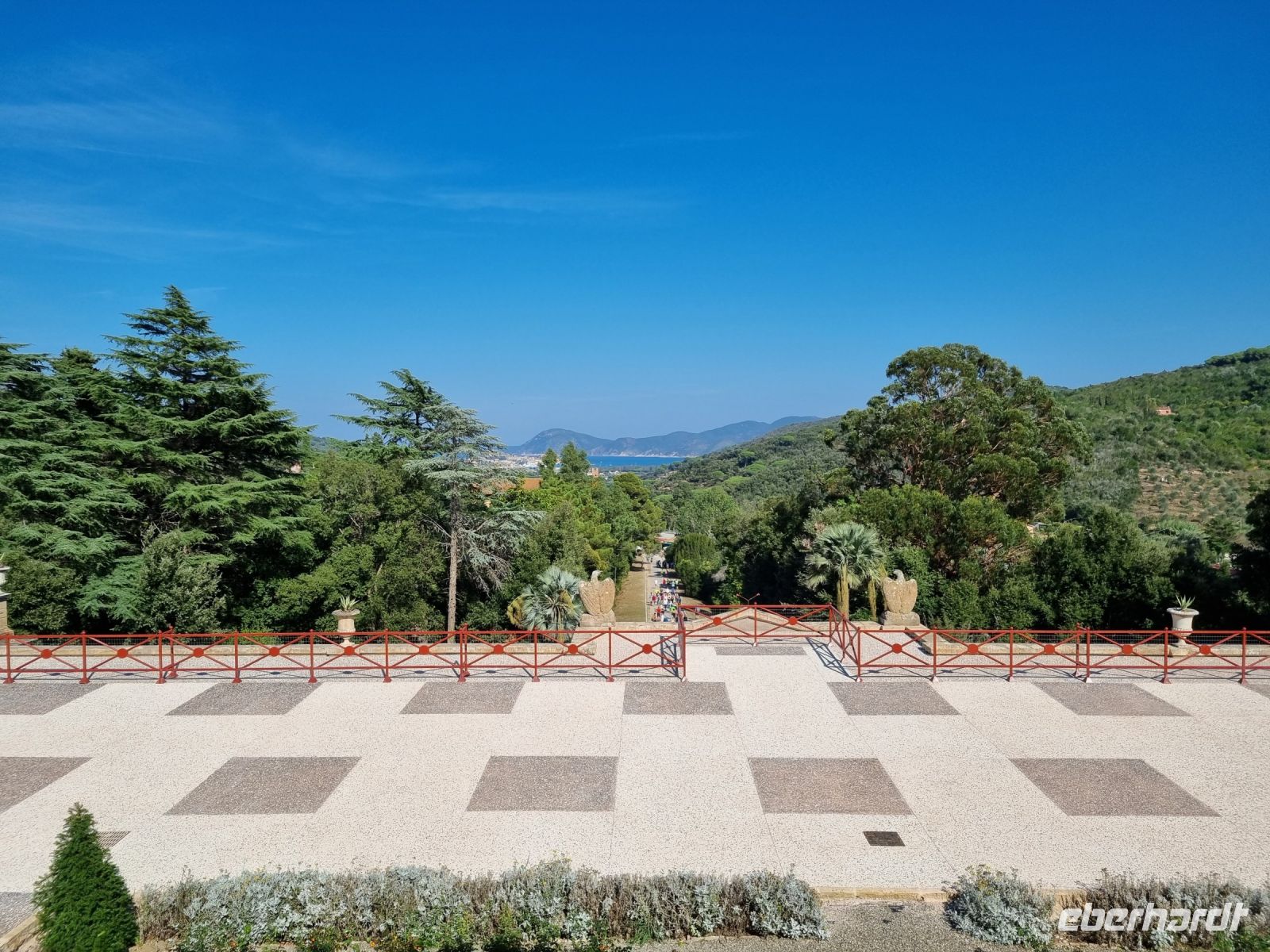 Insel Elba - Villa di San Martino (Demidoff-Terrasse)