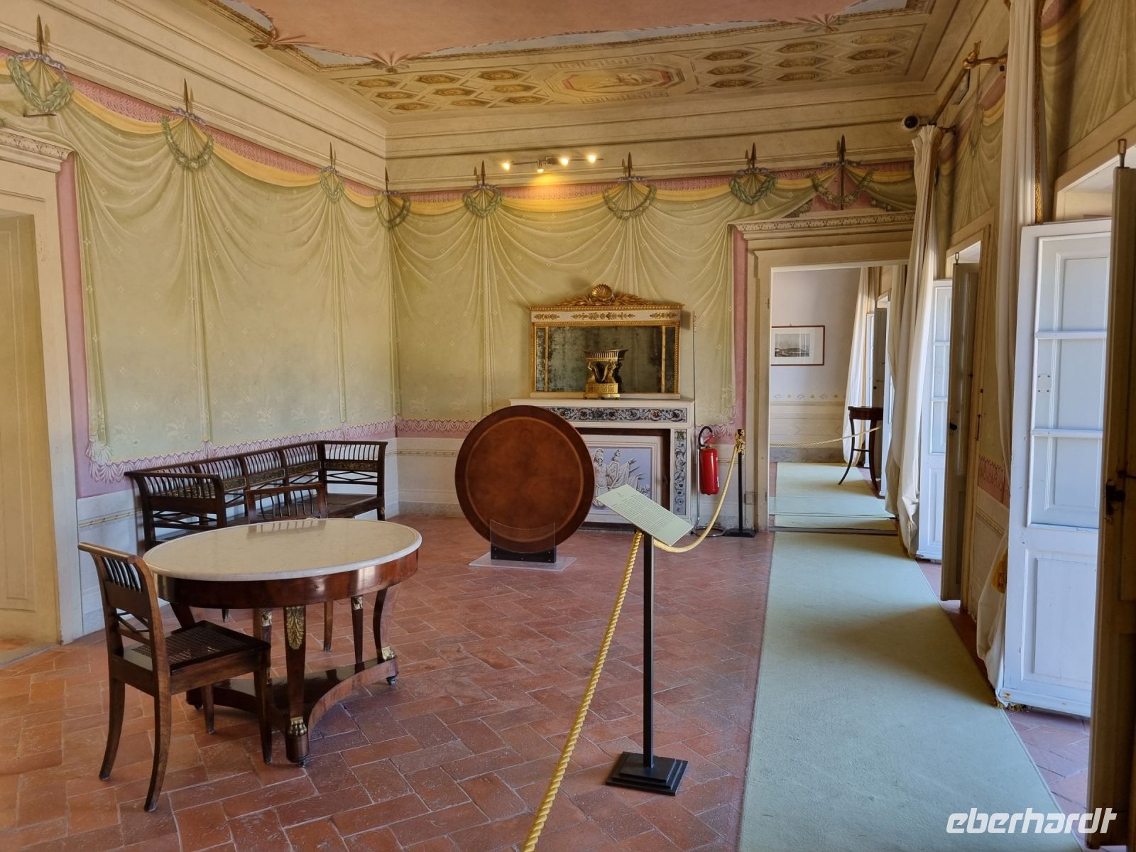 Insel Elba - Villa di San Martino (Zimmer des Liebesknotens)