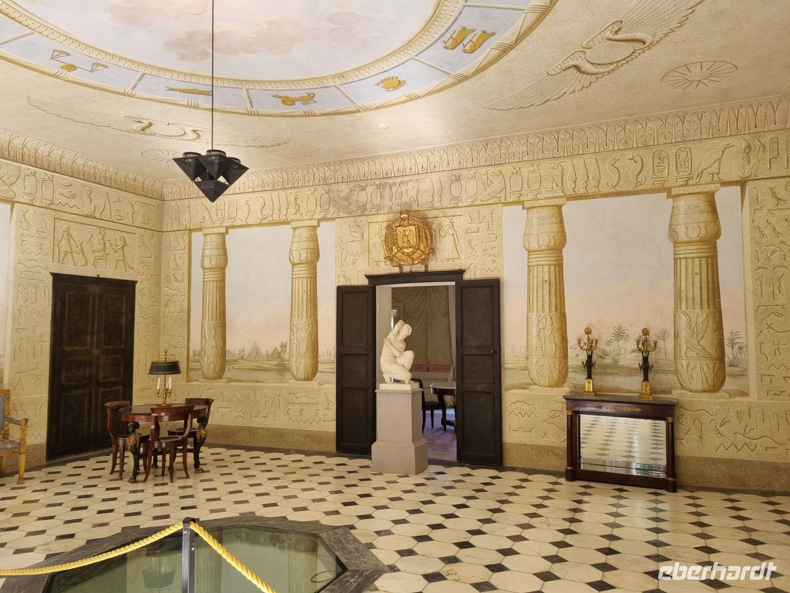 Insel Elba - Villa di San Martino (Ägyptischer Saal)