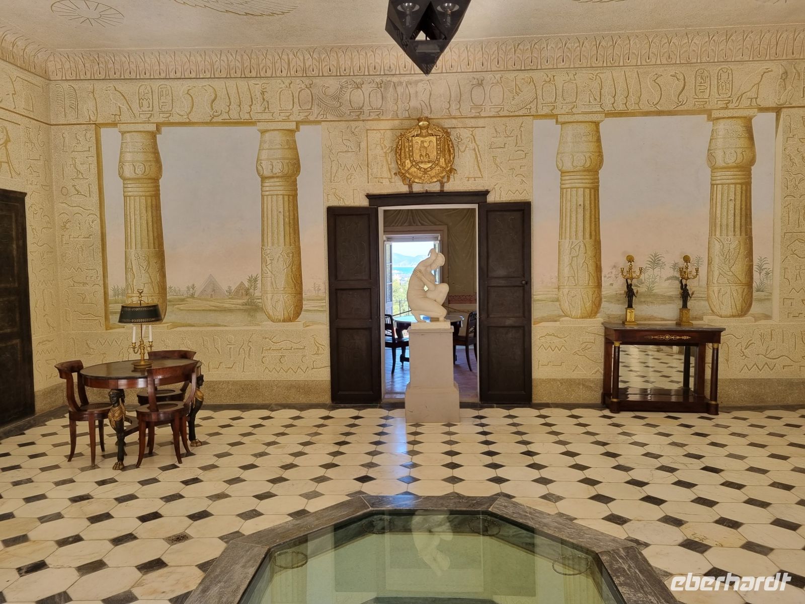 Insel Elba - Villa di San Martino (Ägyptischer Saal)