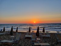 Sonnenuntergang in San Vincenzo 