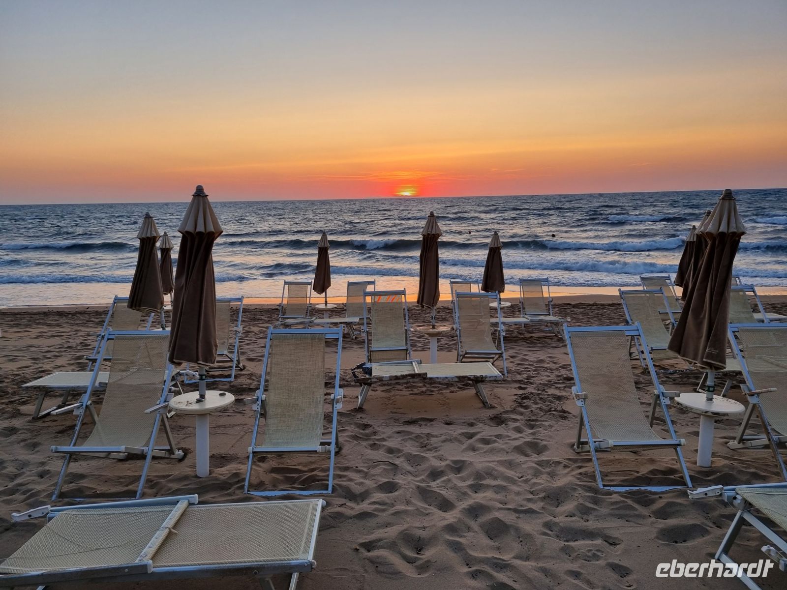 Sonnenuntergang in San Vincenzo 