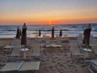 Sonnenuntergang in San Vincenzo 