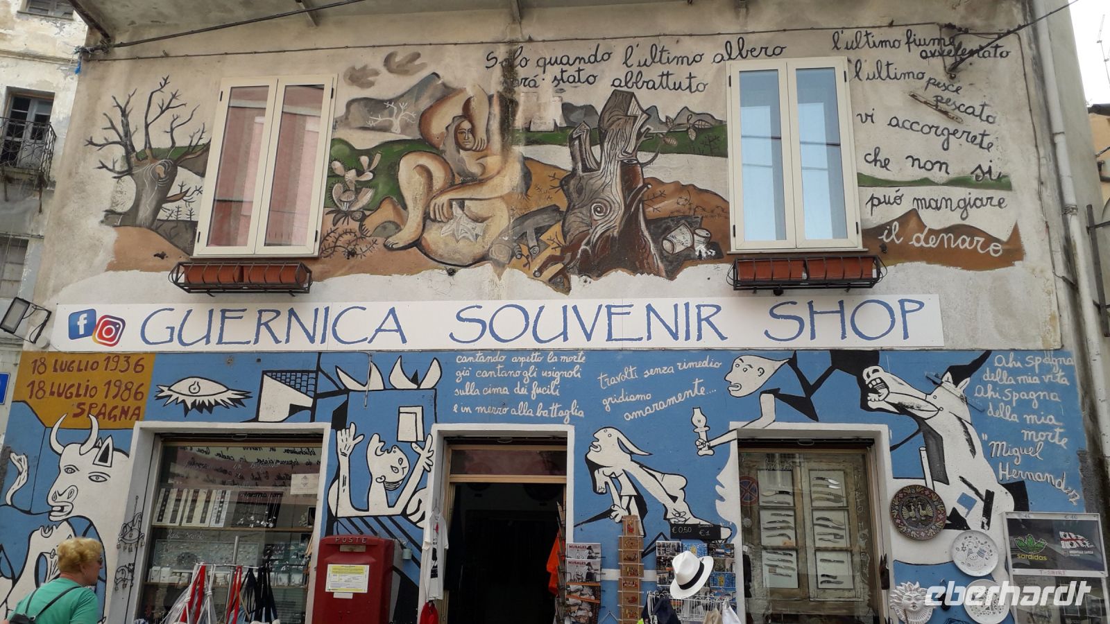 Souvenir-Laden in Orgosolo