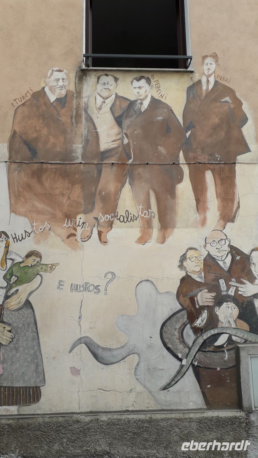 Wandmalereien in Orgosolo