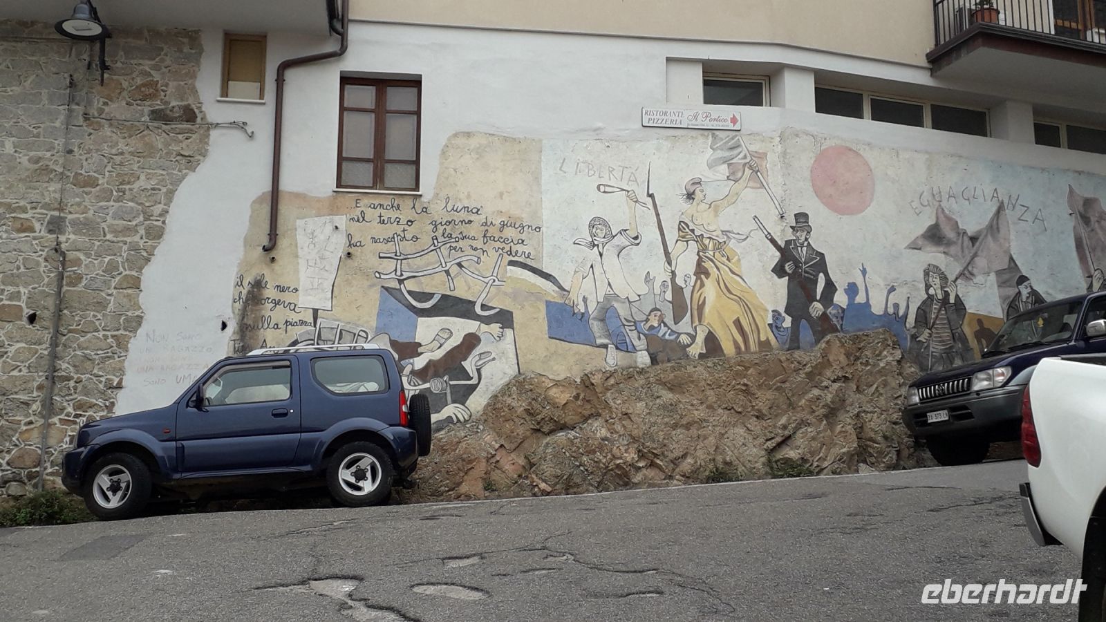 Wandmalereien in Orgosolo