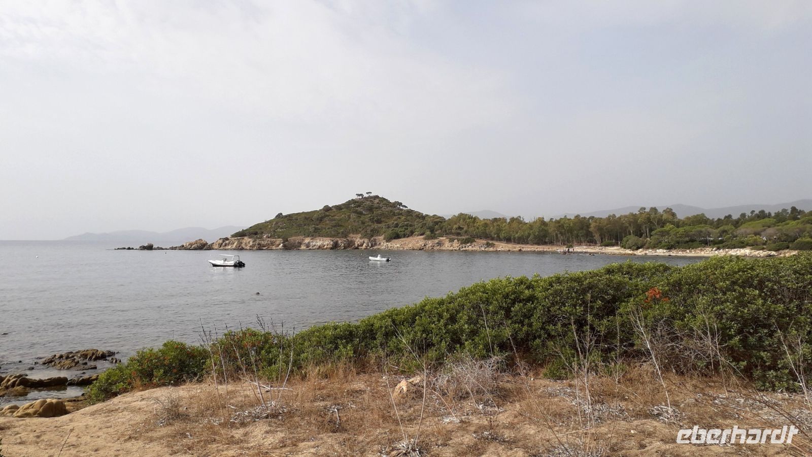 Costa Rei während der Wanderung