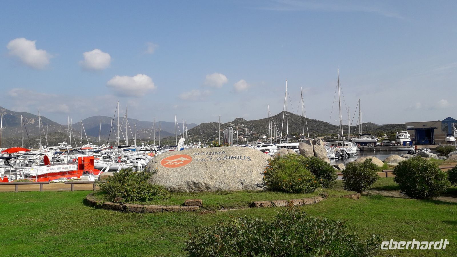Der Hafen in Villasimius