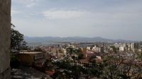 Der Blick auf Cagliari
