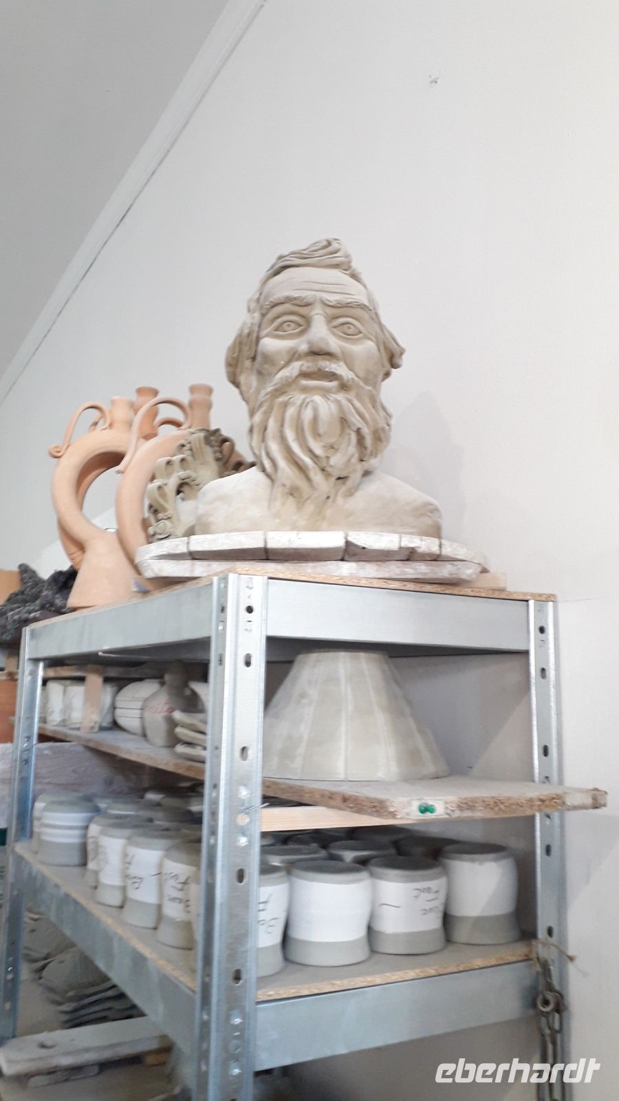 In der Keramikwerkstatt von Lucca