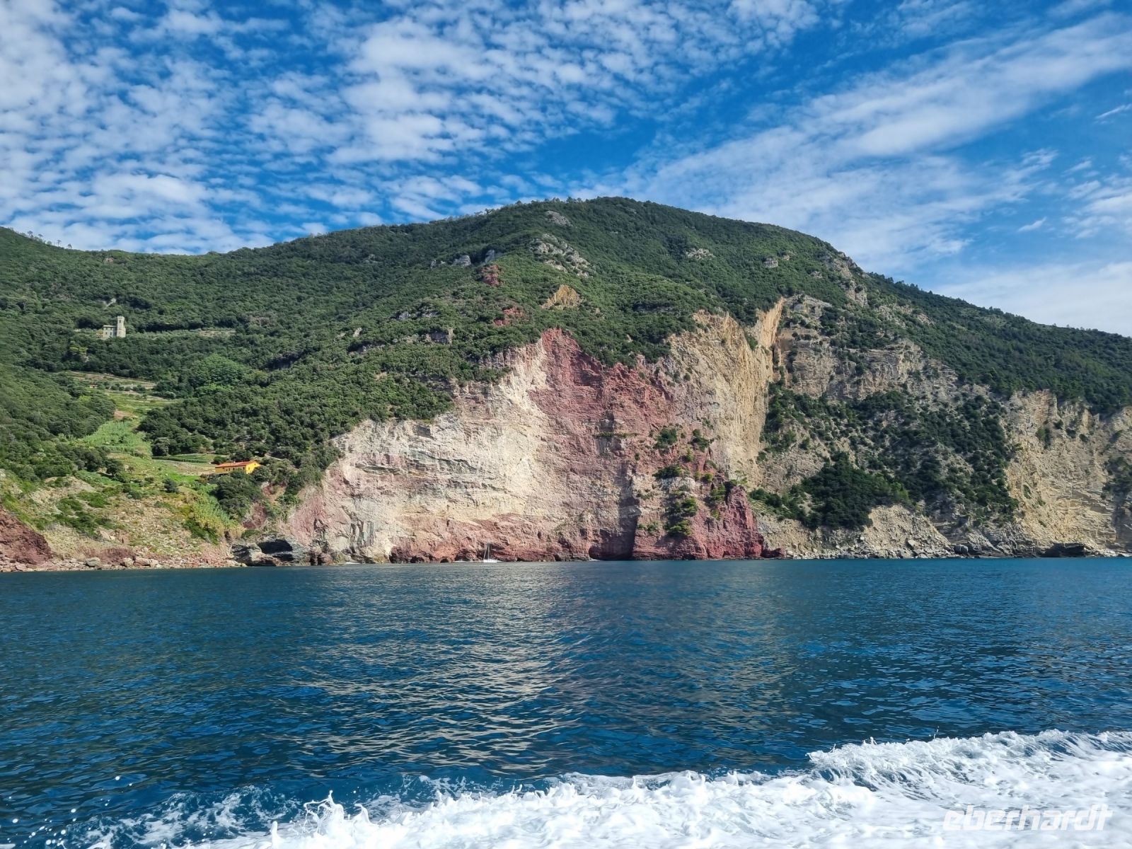 Ligurische Küste - Fahrt zwischen Porto Venere und Riomaggiore...