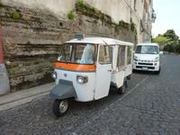 das Mikrotaxi auf Procida