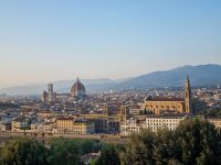 Florenz - Ausblick Piazzale Michelangelo 