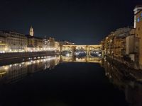 Florenz - Ponte Vecchio am Abend