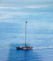 Boot für den Schwertfischfang